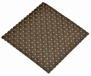 Próbka materiału Mata Technorattan BRĄZ UMBRA